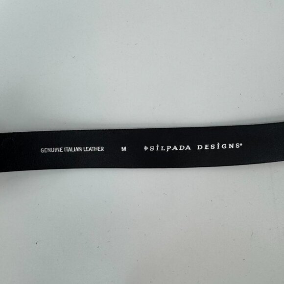 Silpada Designs Italian Leather Belt M - Picture 2 of 3